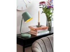 LEITMOTIV Lámpara de mesa Encantar - Jade gris Verde Best