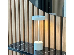 Hot Lumisky Lámpara de mesa inalámbrica ROBY WHITE Blanco