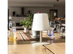 Outlet Lumisky Lámpara de mesa inalámbrica H25CM STANDY MINI Crema