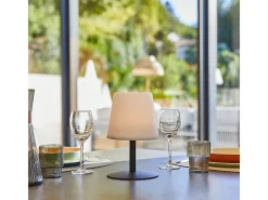 Lumisky Iluminación Exterior-Lámpara de mesa inalámbrica H25CM STANDY MINI Negro