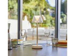 Online Lumisky Lámpara de mesa inalámbrica H34CM BEVERLY Blanco