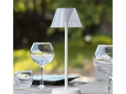 Online Lumisky Lámpara de mesa inalámbrica H34CM BEVERLY Blanco
