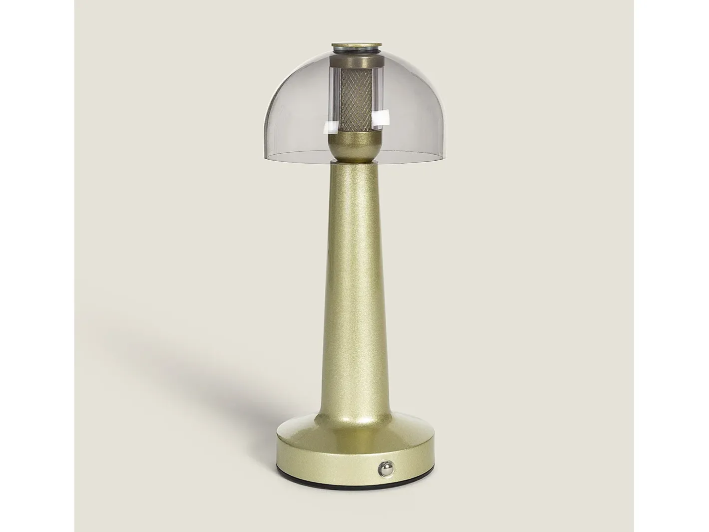 Ledkia Lámpara De Mesa-Lámpara de Mesa LED Metal Portátil con Batería USB Recargable Luliu Orsha Dorado