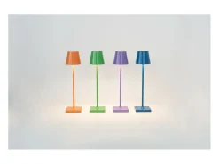 Lámpara De Mesa-Lámpara de mesa LED Poldina Pro Micro Pink recargable y regulable con batería de hasta 12 horas Rosa