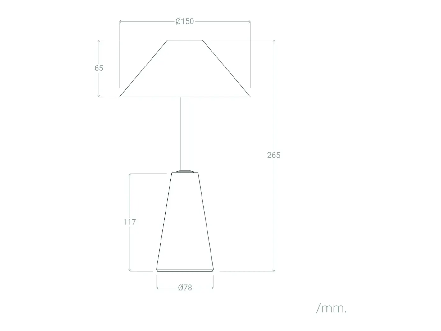 Outlet Ledkia Lámpara de Mesa LED Portátil para Exterior Metal con Batería Recargable Chamle Blanco