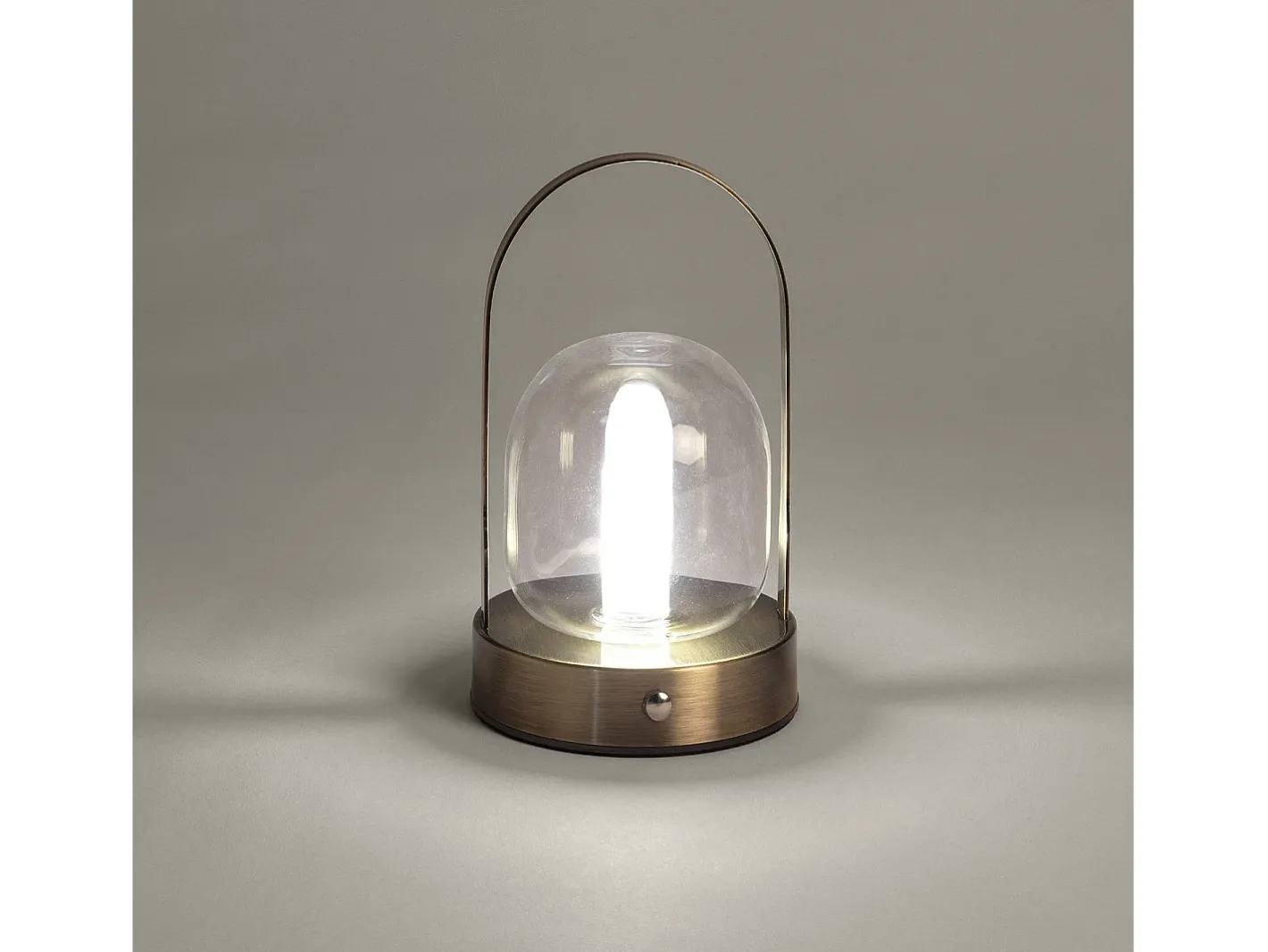 Ledkia Lámpara De Mesa-Lámpara de Mesa LED Portátil con Batería USB Recargable Olena Dorado