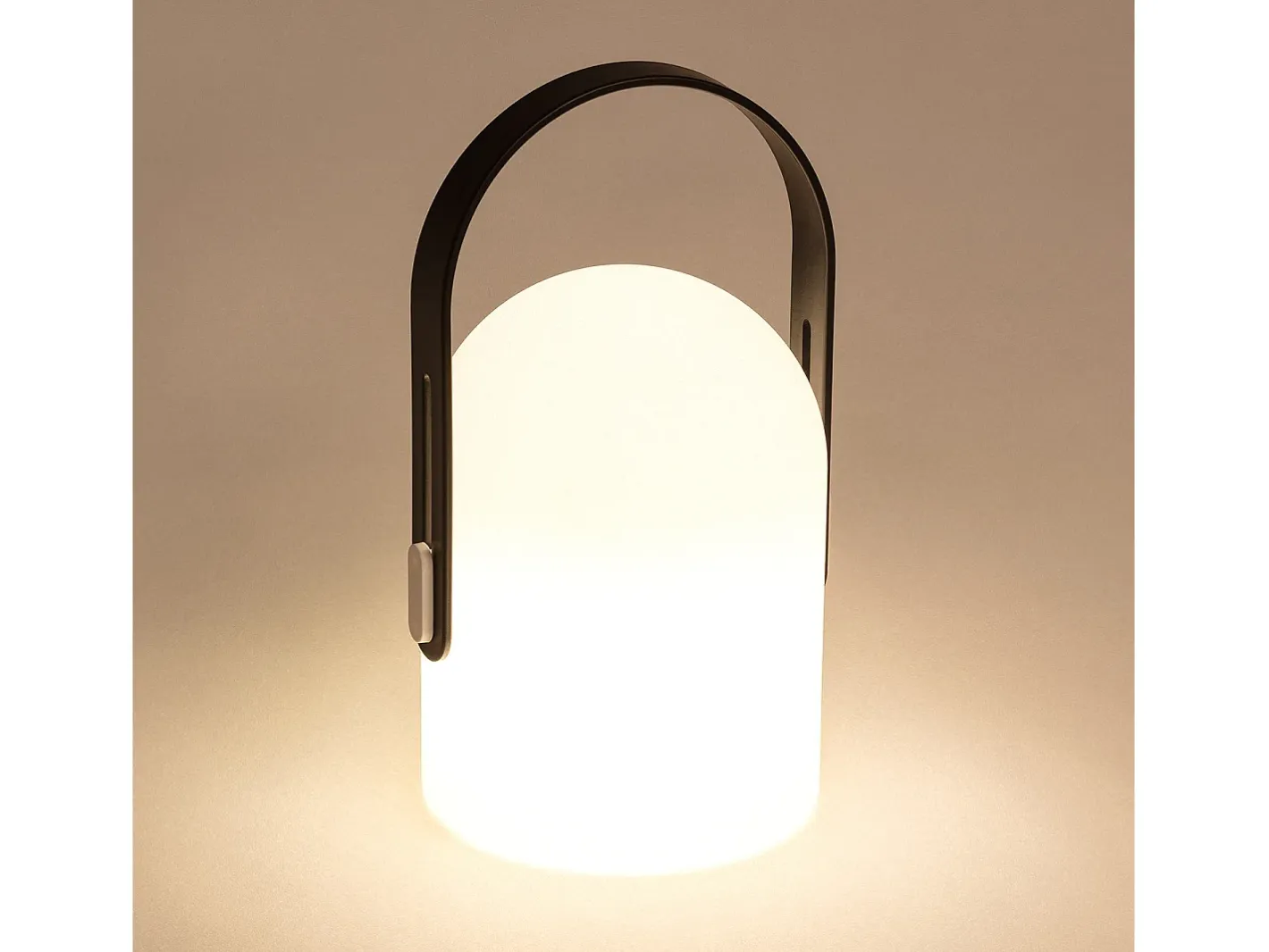 Ledkia Lámpara de Mesa LED Portátil con Batería USB Recargable Akira Negro Outlet