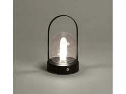 Outlet Ledkia Lámpara de Mesa LED Portátil con Batería USB Recargable Olena Negro