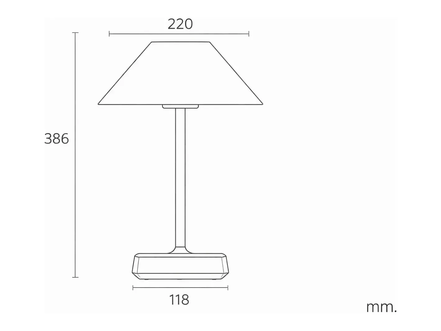 Ledkia Lámpara De Mesa-Lámpara de Mesa LED Portátil Exterior con Batería USB Recargable Katuma Blanco