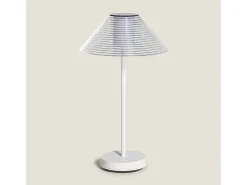 Ledkia Lámpara De Mesa-Lámpara de Mesa LED Portátil Exterior con Batería USB Recargable Katuma Blanco