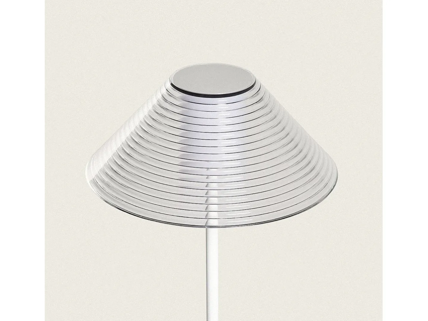 Ledkia Lámpara De Mesa-Lámpara de Mesa LED Portátil Exterior con Batería USB Recargable Katuma Blanco