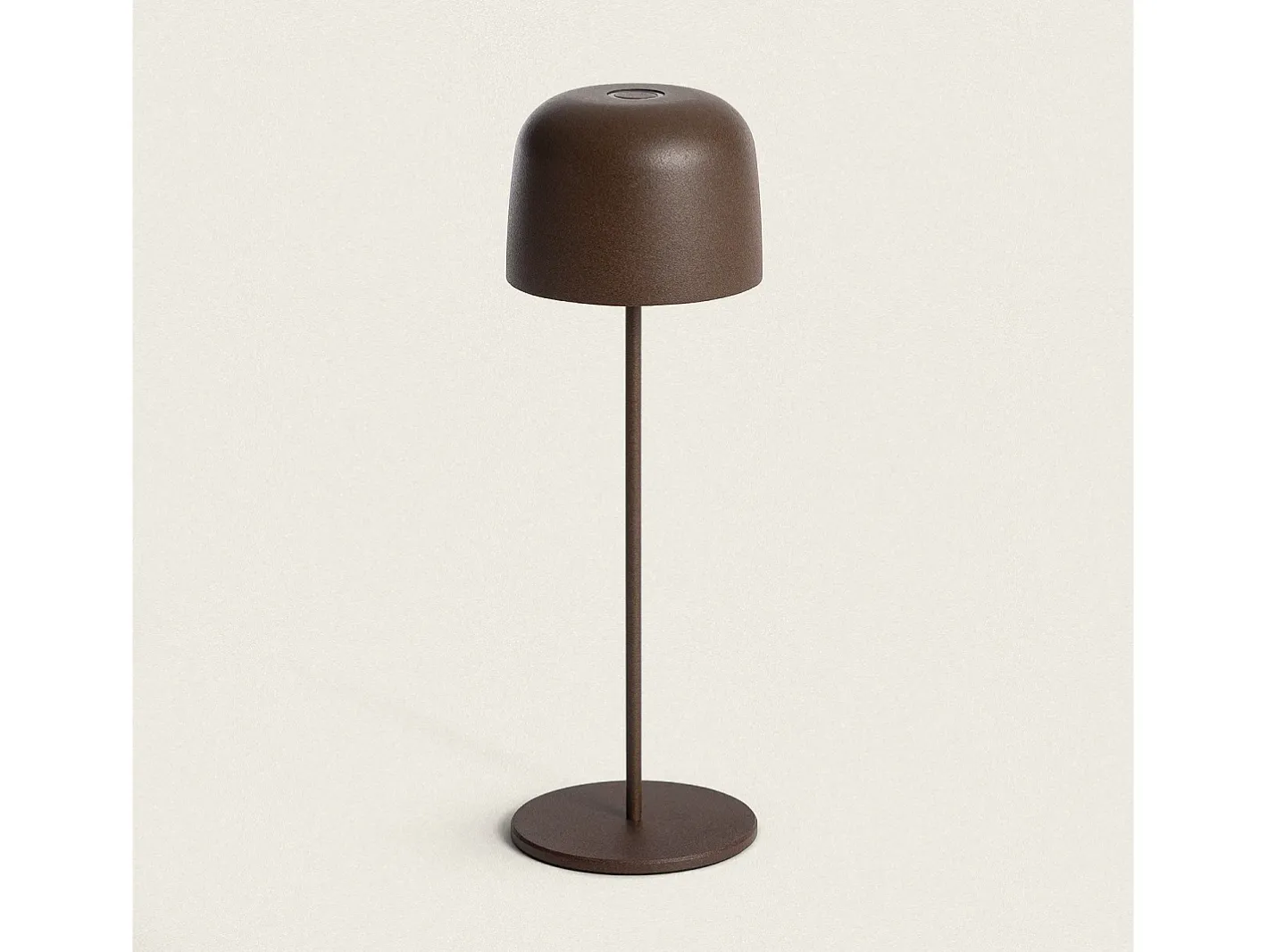 Ledkia Lámpara de Mesa LED Portátil para Exterior Aluminio con Batería Recargable Wink Óxido Multicolor Sale