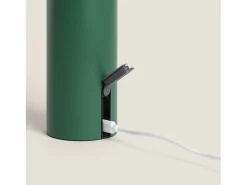 Ledkia Lámpara de Mesa LED Portátil para Exterior Metal con Batería Recargable Katse Verde Clearance