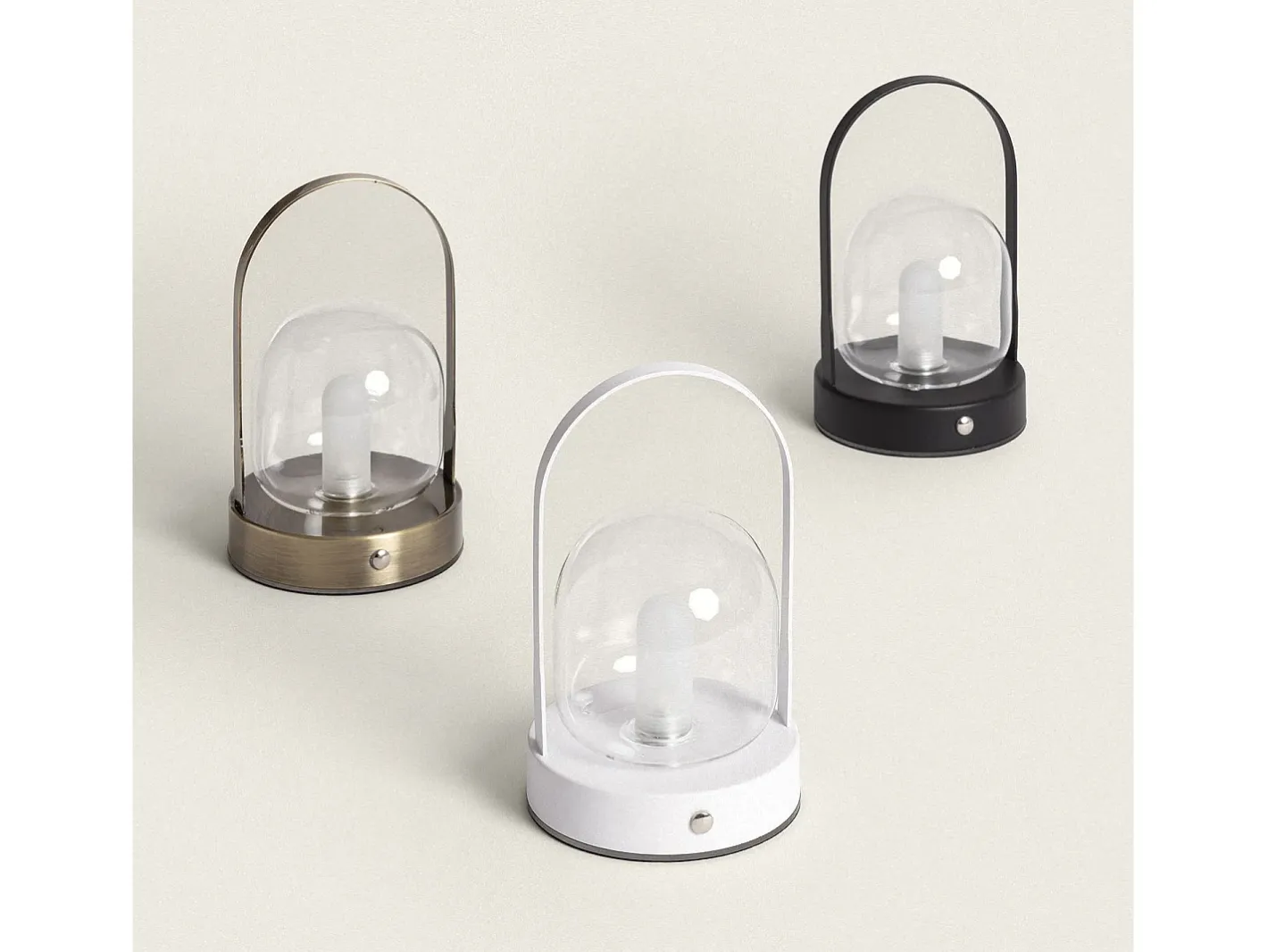 Sale Ledkia Lámpara de Mesa LED Portátil con Batería USB Recargable Olena Blanco