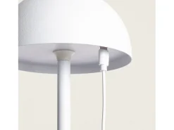 Ledkia Lámpara De Mesa-Lámpara de Mesa LED Portátil con Batería USB Recargable Kael Blanco