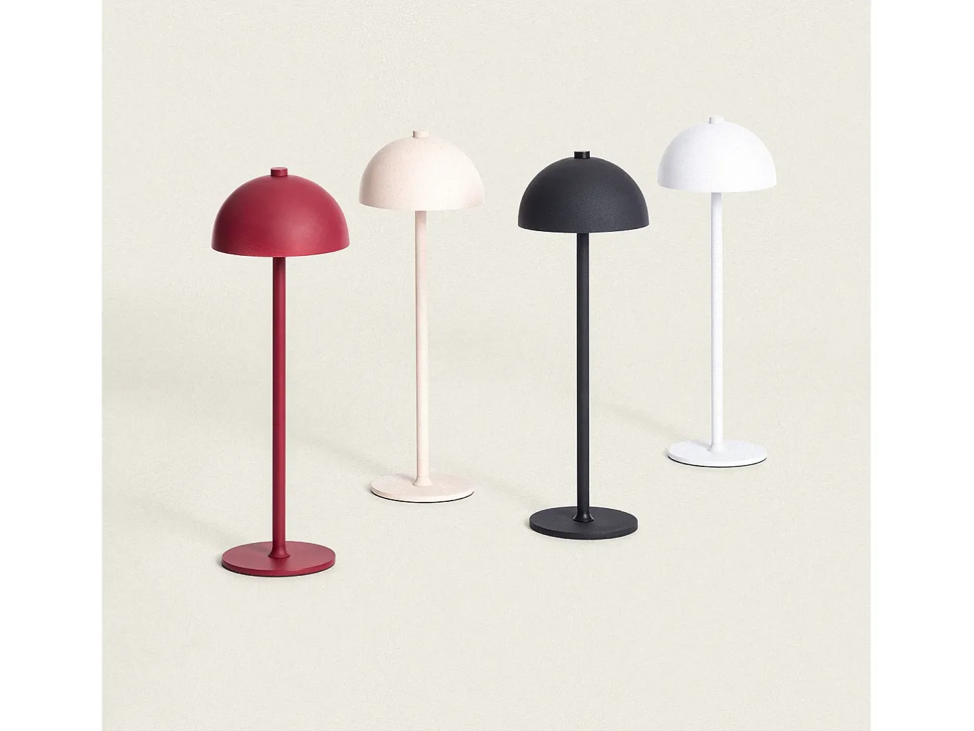 Ledkia Lámpara De Mesa-Lámpara de Mesa LED Portátil con Batería USB Recargable Kael Blanco