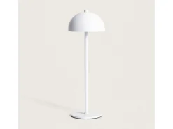 Ledkia Lámpara De Mesa-Lámpara de Mesa LED Portátil con Batería USB Recargable Kael Blanco