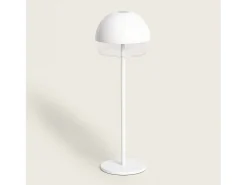 Ledkia Lámpara De Mesa-Lámpara de Mesa LED Portátil para Exterior con Batería USB Recargable Adair Blanco