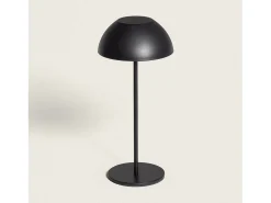 Ledkia Lámpara De Mesa-Lámpara de Mesa LED Portátil Exterior con Batería USB Recargable Mugla Negro