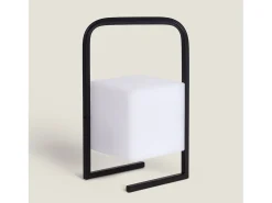 Clearance Ledkia Lámpara de Mesa LED Portátil para Exterior con Batería USB Recargable Tiber Negro