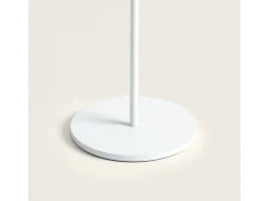 Ledkia Lámpara de Mesa LED Portátil para Exterior Aluminio con Batería Recargable Willox Blanco Hot
