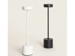 Ledkia Lámpara de Mesa LED Portátil con Batería USB Recargable Zimba Blanco Discount