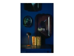 Lámpara De Mesa-Lámpara de mesa LED recargable y regulable Zafferano CIRCE Corten Marru00f3n