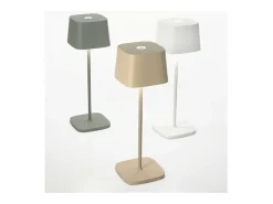 Online Lámpara de mesa LED recargable y regulable Ofelia Pro Sand Topo