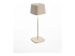 Online Lámpara de mesa LED recargable y regulable Ofelia Pro Sand Topo