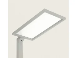 Hot Ledkia Lámpara de Mesa LED 70W con Abrazadera Aluminio Regulable Dos Caras con Detector de Movimiento SupremLight 3 Gris