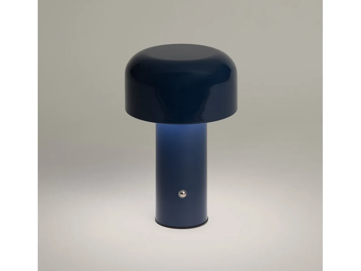 Ledkia Lámpara De Mesa-Lámpara de Mesa LED 2W Portátil Metal con Batería USB Recargable Zaipi Azul