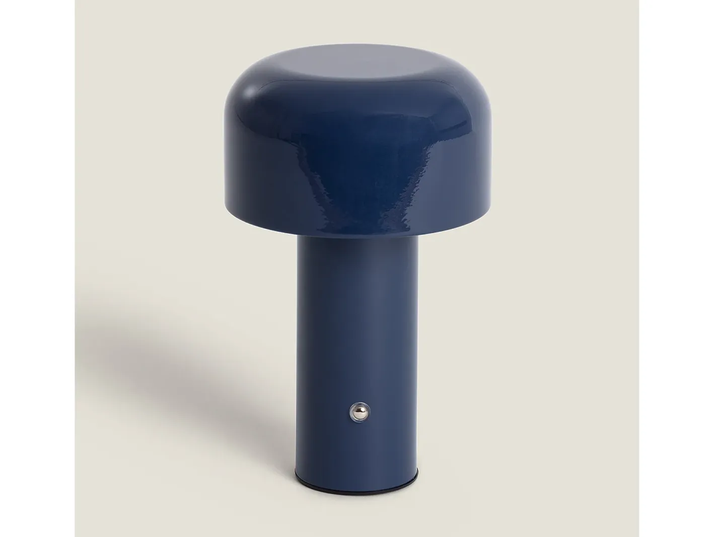 Ledkia Lámpara De Mesa-Lámpara de Mesa LED 2W Portátil Metal con Batería USB Recargable Zaipi Azul