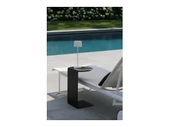 Lámpara De Mesa-Lámpara de mesa LED Zafferano Olivia Pro Sand recargable y regulable - 2200-2700-3000K 9h a máxima potencia Beige