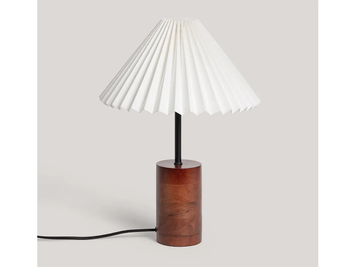 Ledkia Lámpara de Mesa Madera Leonessa ILUZZIA Blanco roto Online