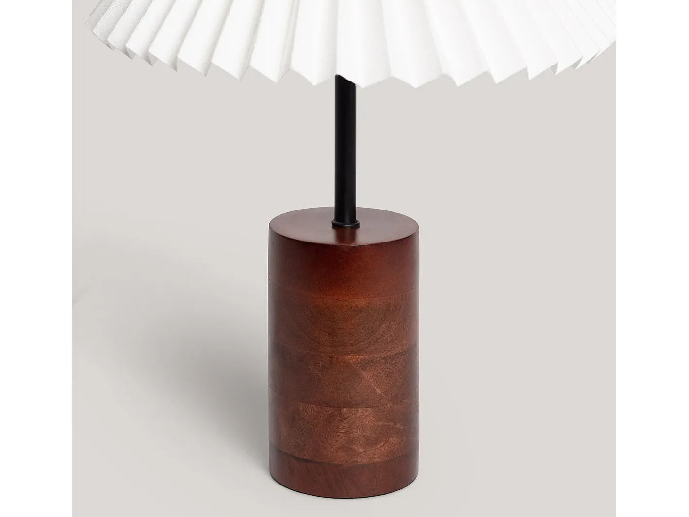 Ledkia Lámpara de Mesa Madera Leonessa ILUZZIA Blanco roto Online
