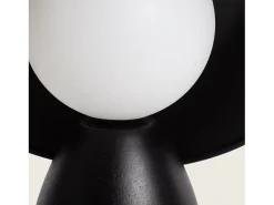 Online Ledkia Lámpara de Mesa Madera Raisa Negro