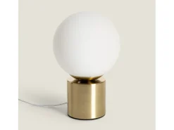 Ledkia Lámpara de Mesa Metal Atenas Dorado Sale