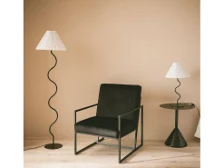 Ledkia Lámpara de Mesa Metal Denahi Blanco