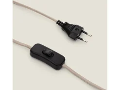 Ledkia Lámpara De Mesa-Lámpara de Mesa Metal Harish Topo Gris