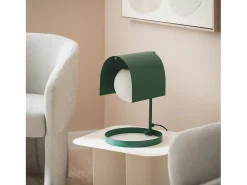 Ledkia Lámpara De Mesa-Lámpara de Mesa Metal Heswall Verde
