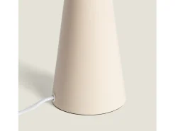 Ledkia Lámpara De Mesa-Lámpara de Mesa Metal Irmah Beige