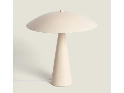Ledkia Lámpara De Mesa-Lámpara de Mesa Metal Irmah Beige