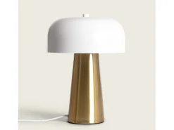 Sale Ledkia Lámpara de Mesa Metal Kupla Blanco