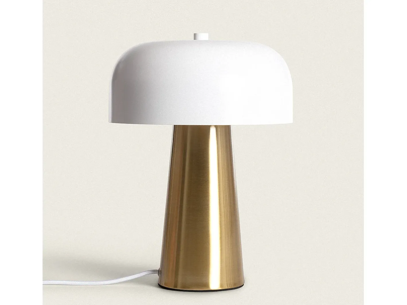 Sale Ledkia Lámpara de Mesa Metal Kupla Blanco