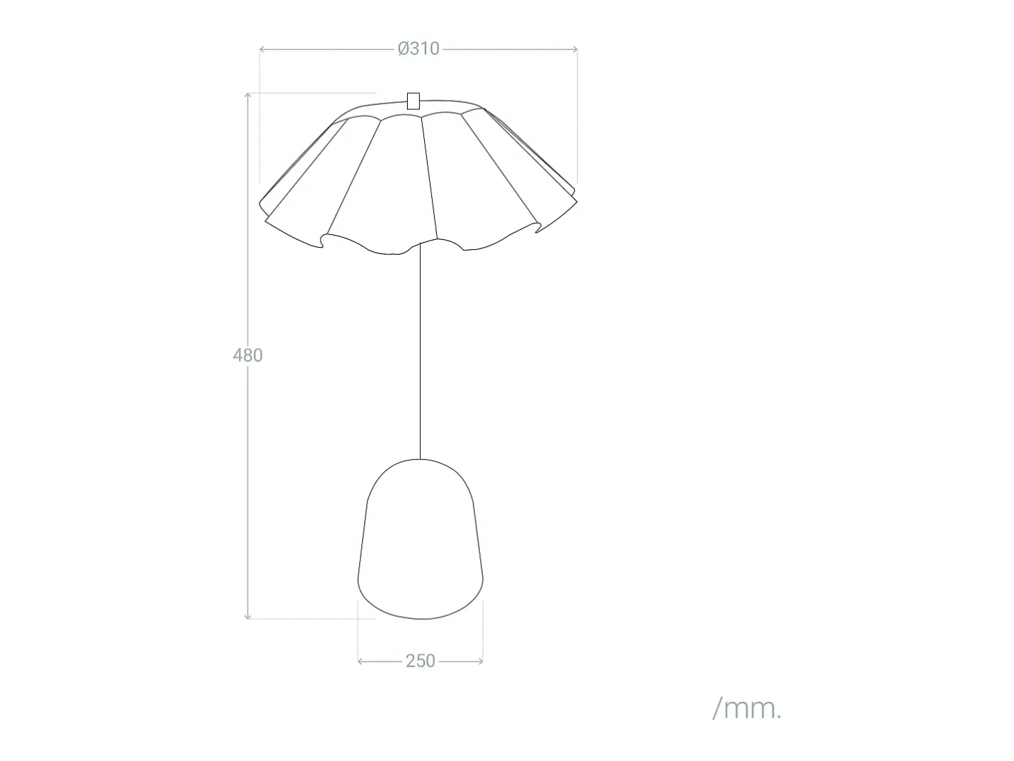 Ledkia Lámpara De Mesa-Lámpara de Mesa Metal Nallur Negro