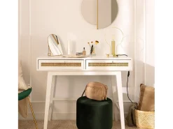 Ledkia Lámpara De Mesa-Lámpara de Mesa Metal Otos Dorado