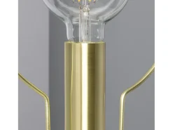 Ledkia Lámpara De Mesa-Lámpara de Mesa Metal Otos Dorado