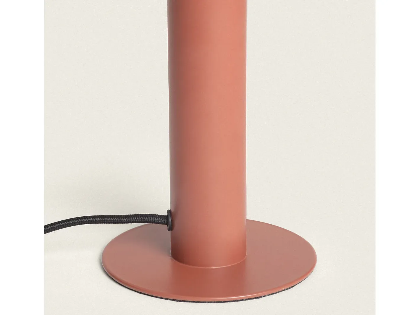 Ledkia Lámpara De Mesa-Lámpara de Mesa Metal Rovia Marrón Multicolor