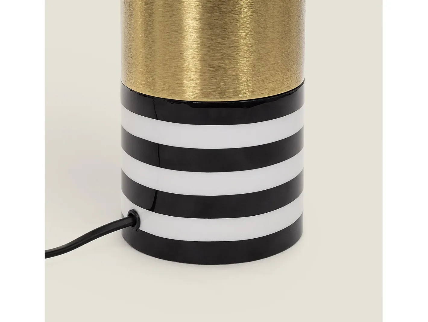 Ledkia Lámpara De Mesa-Lámpara de Mesa Metal Tanev Darpan Negro