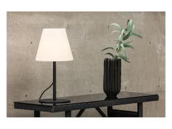 New ebuy24 Lámpara de mesa Moris para exterior color . Negro